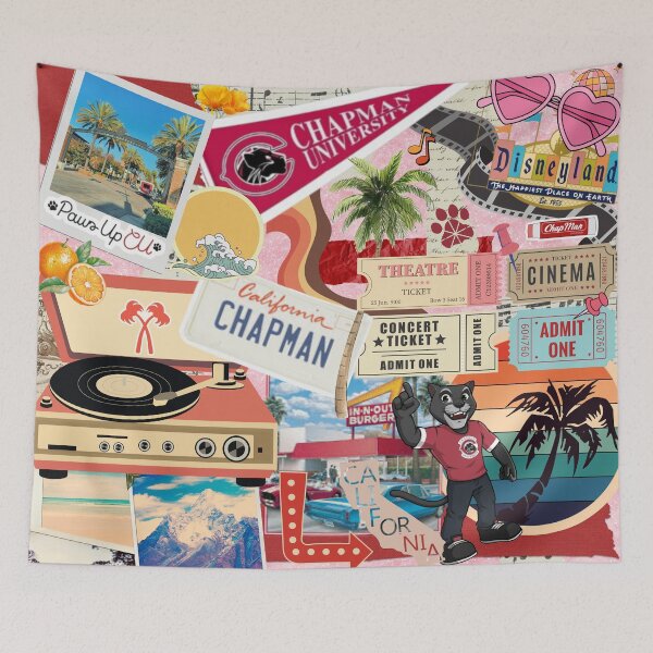 Item preview, Chapman University Collage designed and sold by BlissDesignWork.