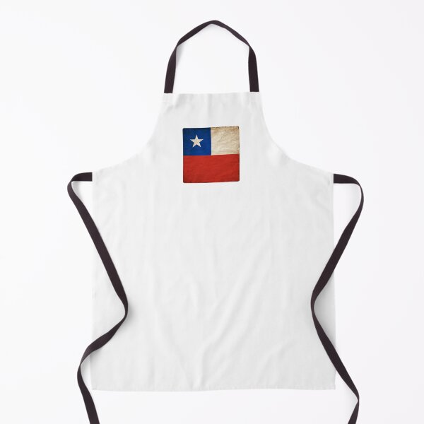 Item preview, Vintage Chile Flag Design – Retro Look – Square Motif designed and sold by KolbaVison.