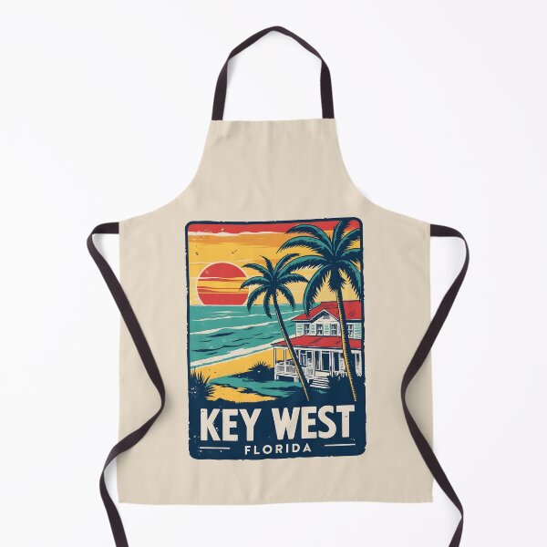 Item preview, A Vintage Illustration of Key West - Florida - US designed and sold by GoodOldVintage.