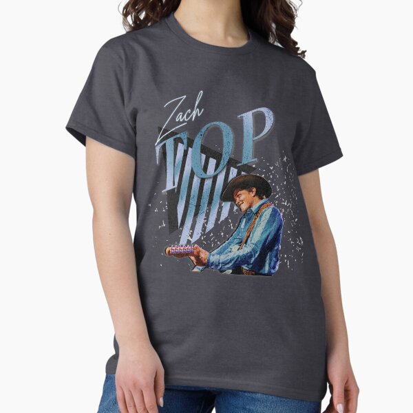 Vista previa del artículo con la obra «Diseño de música country vintage "Top"», diseñado y vendido por Graphics by Georgia.