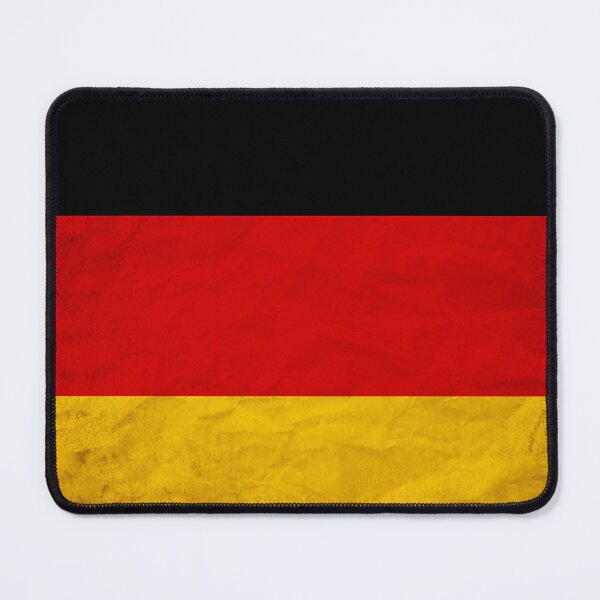 Item preview, Vintage Germany Flag Design – Retro Look – Square Motif designed and sold by KolbaVison.