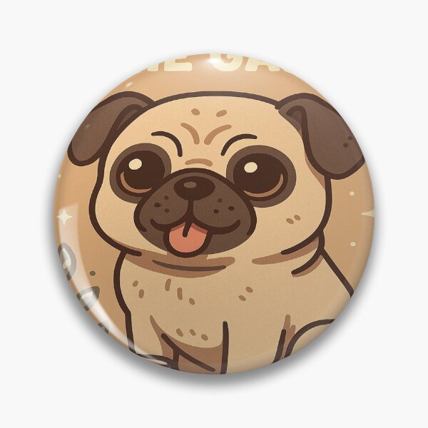 Item preview, “Cutest Dog in the Galaxy – Pug Edition” designed and sold by GalenaDeco.