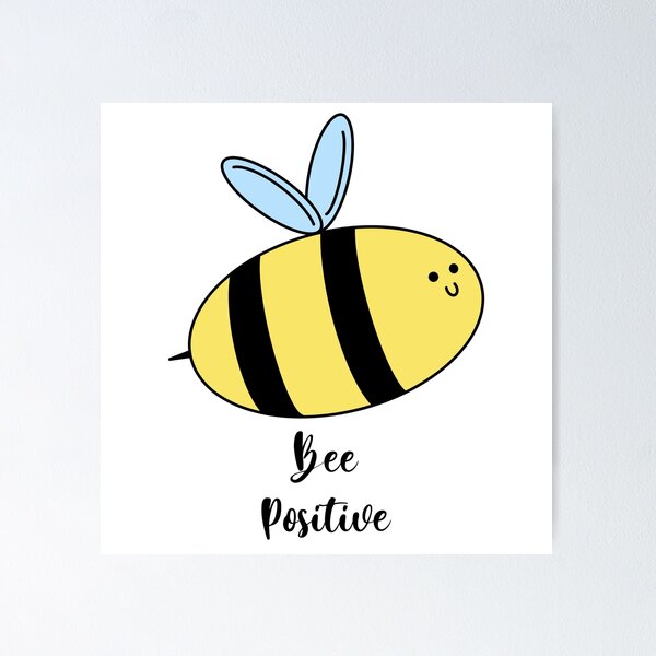Item preview, Bee Positive designed and sold by amanda-tory.