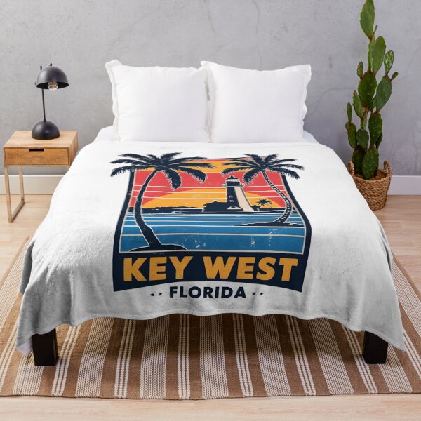 Item preview, A Vintage Illustration of Key West - Florida - US designed and sold by GoodOldVintage.