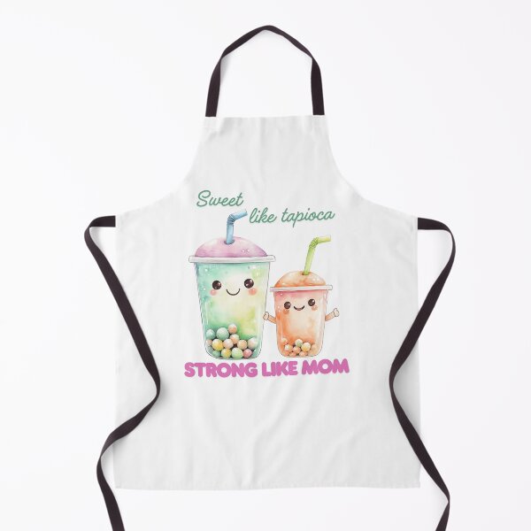 Item preview, Sweet Like Tapioca, Strong Like Mom – Cute Bubble Tea Mother's Day Art designed and sold by VikArt7.