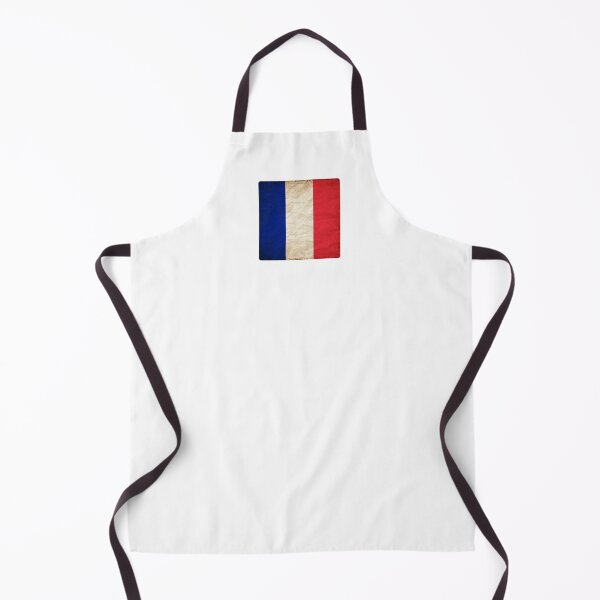 Item preview, Vintage France Flag Design – Retro Look – Square Motif designed and sold by KolbaVison.