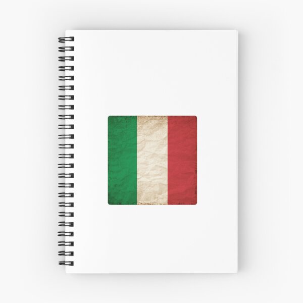 Item preview, Vintage Italy Flag Design – Retro Look – Square Motif designed and sold by KolbaVison.