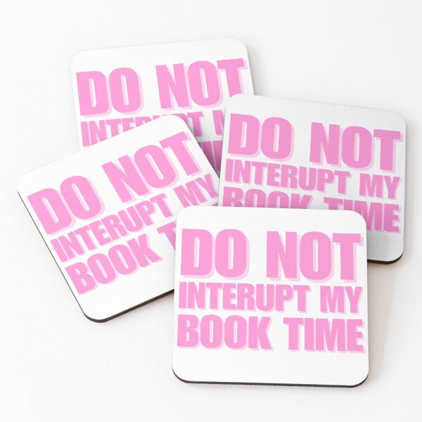 Item preview, Do Not Interrupt My Book Time designed and sold by HyperfixationStation.
