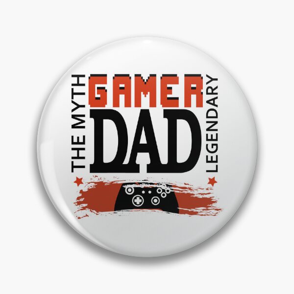 Item preview, the myth, legendary, gamer dad designed and sold by samuzai.