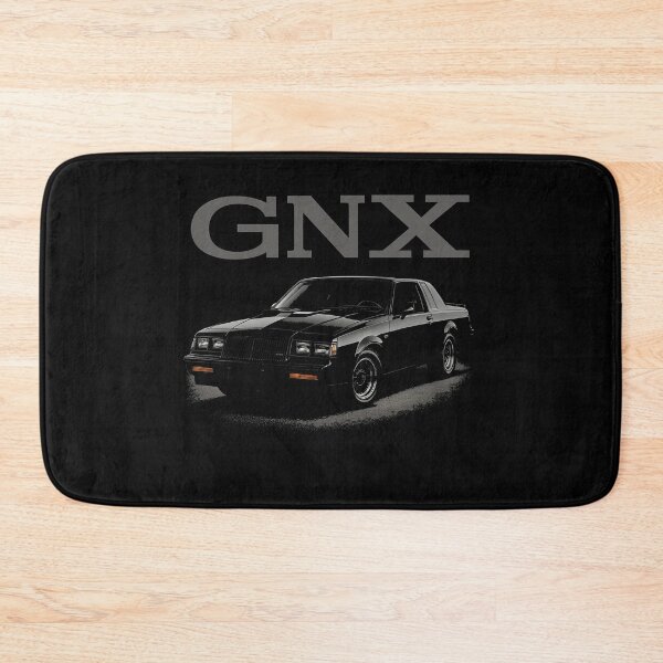 Item preview, 1987 Buick GNX – Stealth Muscle Car Poster in Dark Retro Monochrome designed and sold by TheArtOfCar.