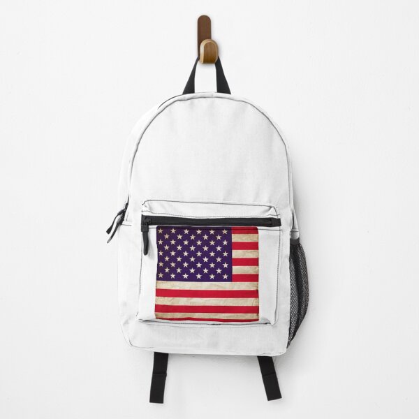 Item preview, Vintage USA Flag Design – Retro Look – Square Motif designed and sold by KolbaVison.