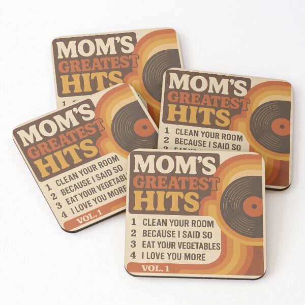 Item preview, Mom's Greatest Hits Retro Mother's Day designed and sold by Anixr.