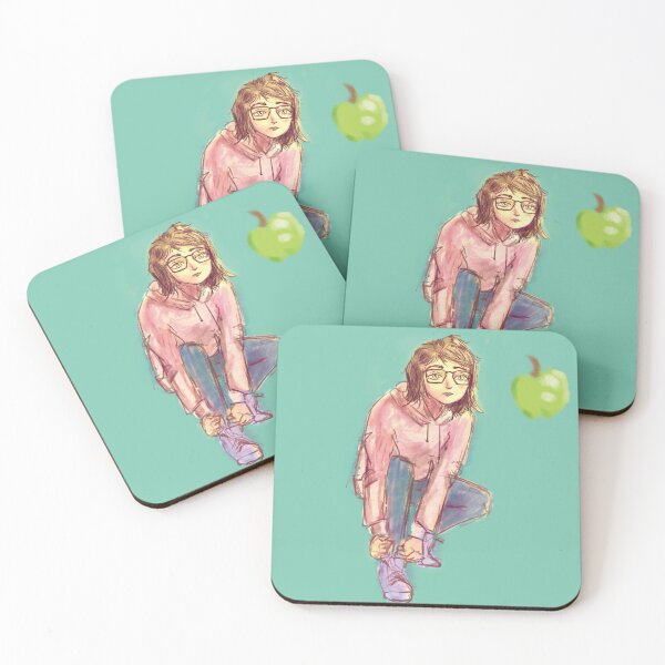 Item preview, Girl tiding shoelaces designed and sold by ClownyFishy.