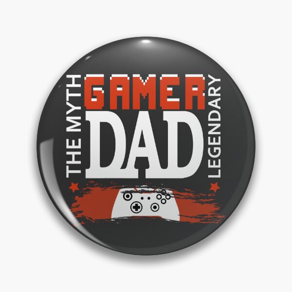 Item preview, the legend, myth, gamer dad designed and sold by samuzai.
