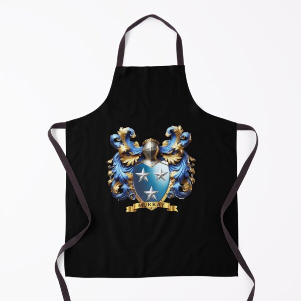 Item preview, Murray Clan Crest Tri Star Blue Shield of Nobility and Strength designed and sold by Highlandkings.
