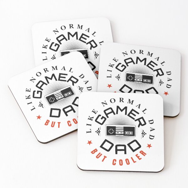 Item preview, gamer dad like normal dad but cooler designed and sold by samuzai.