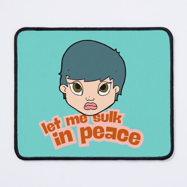 Item preview, Let me sulk in peace sticker  designed and sold by Taika Tori Art .