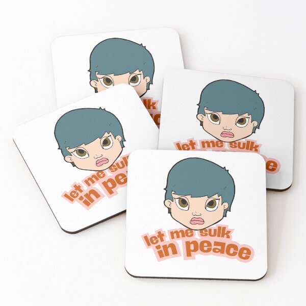 Item preview, Let me sulk in peace sticker  designed and sold by Taika Tori Art .