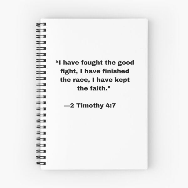 Item preview, 2 Timothy 4:7 |Sticker| I Have Fought the Good Fight designed and sold by SeaNympth.