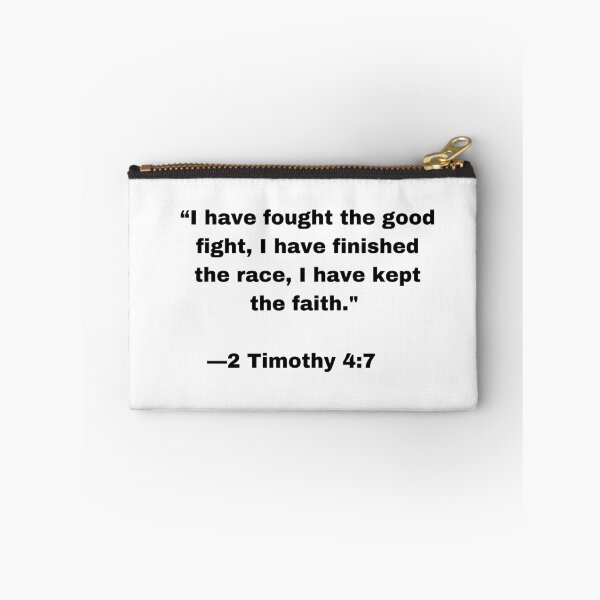 Item preview, 2 Timothy 4:7 |Sticker| I Have Fought the Good Fight designed and sold by SeaNympth.