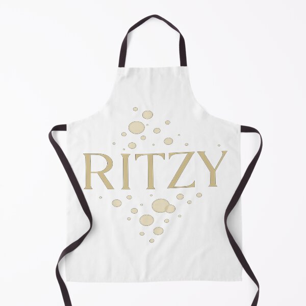 Item preview, RITZY in Bubbles - Champagne Gold Statement designed and sold by POD DYNASTY | Original Print On Demand T-Shirt Graphics.