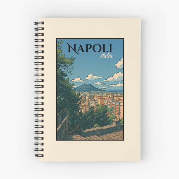 Item preview, cartel de viaje de Nápoles designed and sold by Pandoras-Box-Art.