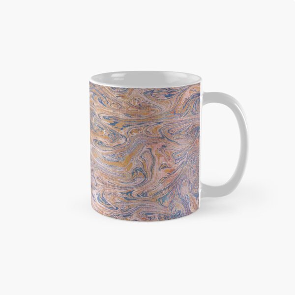 Item preview, Blue tan 1850's marble pattern designed and sold by 2ndBloom.
