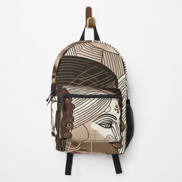 Item preview, Abstract Female Faces – AI Artwork with Bold Lines and Diverse Skin Tones for Empowering Women's Clothing and Accessories designed and sold by knalpot-design.