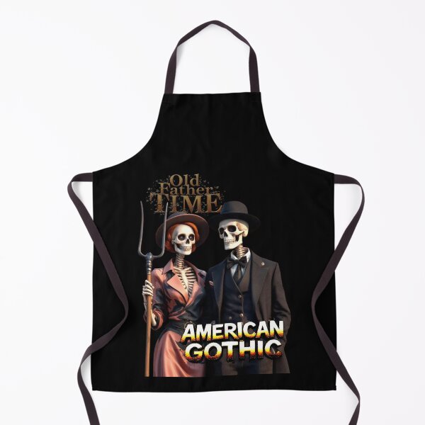 Item preview, Old Father Time - American Gothic. designed and sold by Witch Queen Clothing.