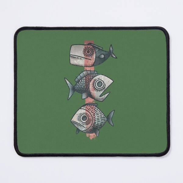 Item preview, Stylized Trio of Aquatic Grace designed and sold by Graphisphere.