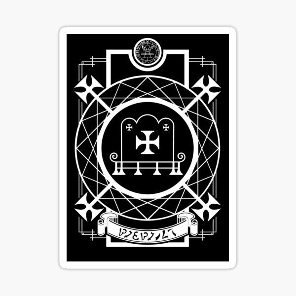 Item preview, Barbatos Occult Sigil designed and sold by Geometrical Helianthus.