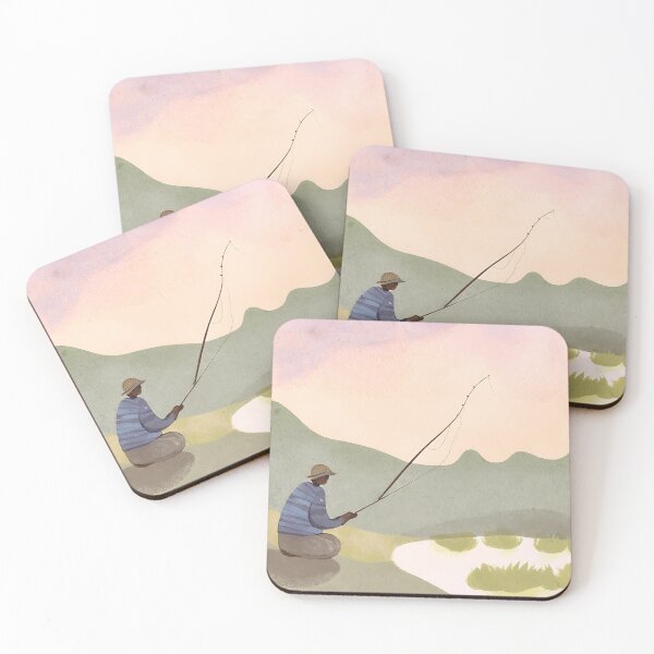 Item preview, Zen Fishing at Sunrise 2 designed and sold by AlinaSCorner.