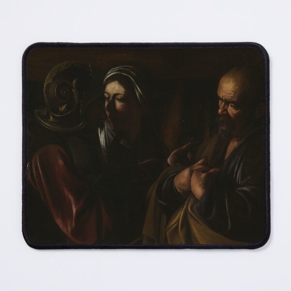 Item preview, The Denial of Saint Peter | Caravaggio 17th Century Painting designed and sold by s8erart.
