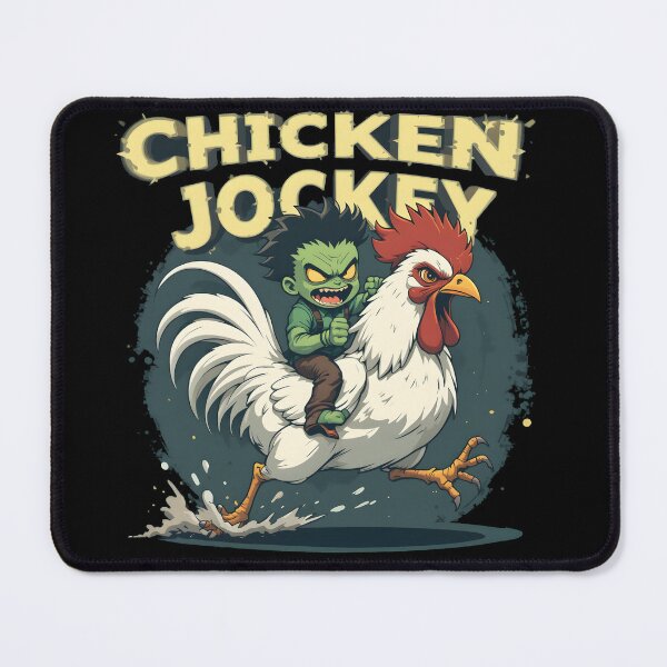 Item preview, Chicken Jockey PNG, Birthday Boy file Digital, Meme Art, Zombie Riding Chicken, Cute Chicken Jockey PNG, Digital Download designed and sold by harry mac.