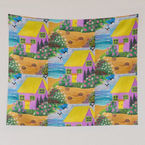Item preview, Beach Cottage  designed and sold by etherealwonders.
