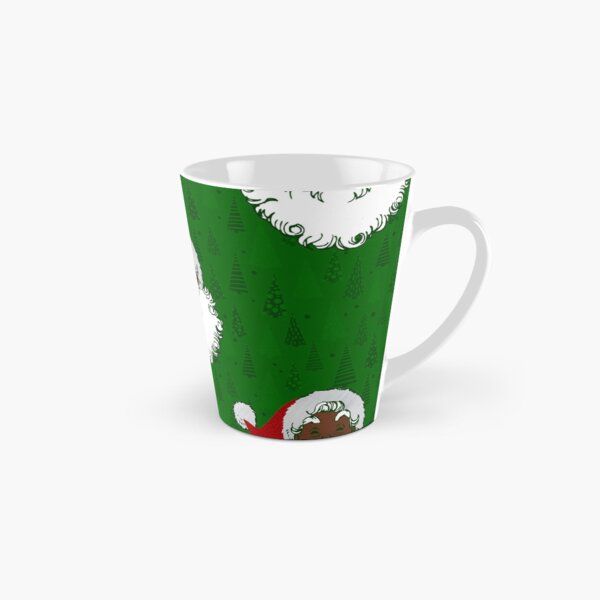 Item preview, african black santa claus christmas trees green designed and sold by Gossip Rag.