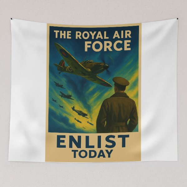 Item preview, Royal Air Force Poster designed and sold by Skyframe Aviation.