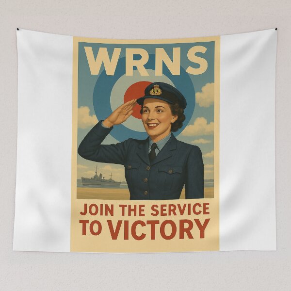 Item preview, WRNS Poster designed and sold by Skyframe Aviation.