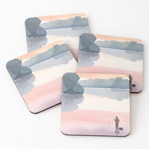 Item preview, Zen Fishing at Sunrise 3 designed and sold by AlinaSCorner.