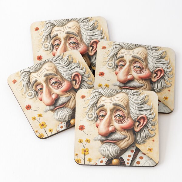 Item preview, Einstein with Attitude – Funny Genius Art designed and sold by BoBiloArt.