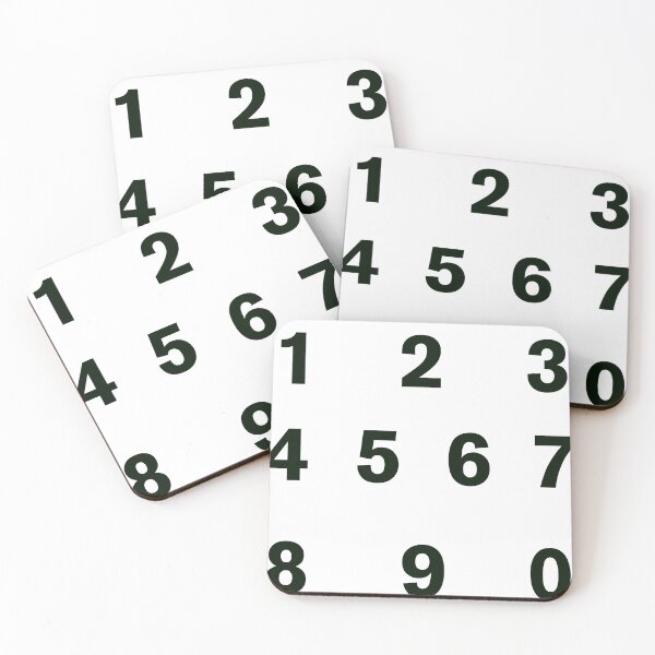 Item preview, Numbers designed and sold by Paper Drip.