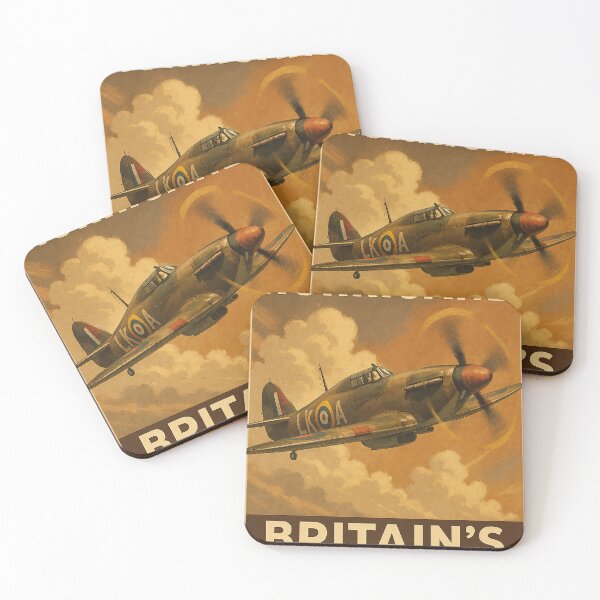 Item preview, Hawker Hurricane Vintage Poster designed and sold by Skyframe Aviation.