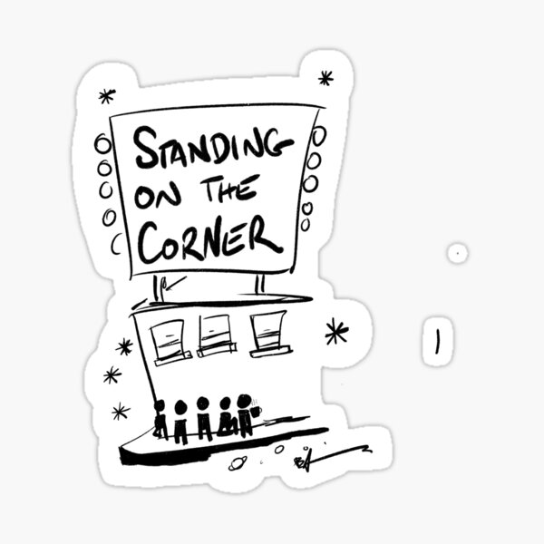 Item preview, Standing on the corner designed and sold by ImageByBren.