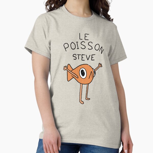 Artikel-Vorschau von Le Poisson Steve, designt und verkauft von Woodcut Prints.