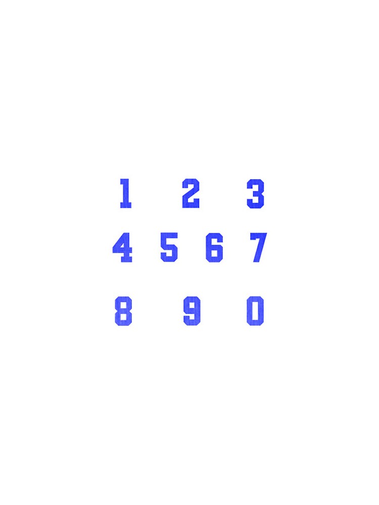 Thumbnail 4 of 4, iPhone Case, Numbers designed and sold by CateFighter.