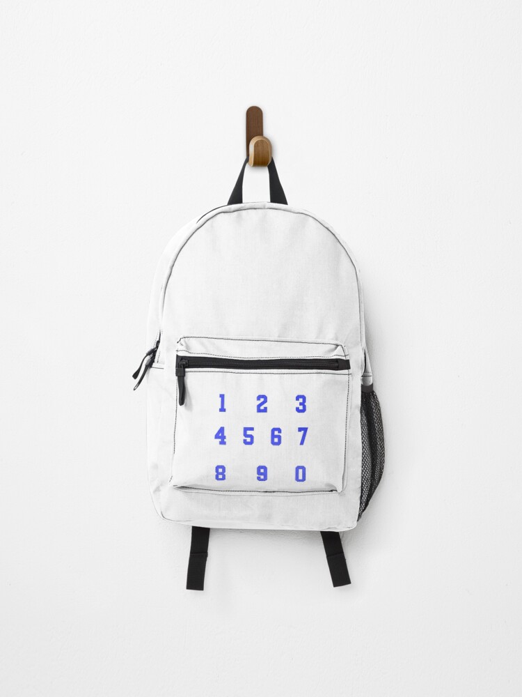 Thumbnail 1 of 3, Backpack, Numbers designed and sold by CateFighter.