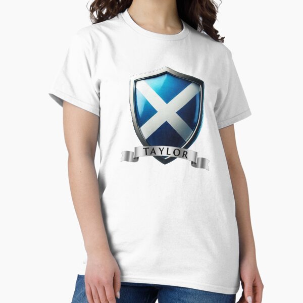 Item preview, Taylor Scottish Crest  Saltire Pride and Family Tradition United designed and sold by Highlandkings.
