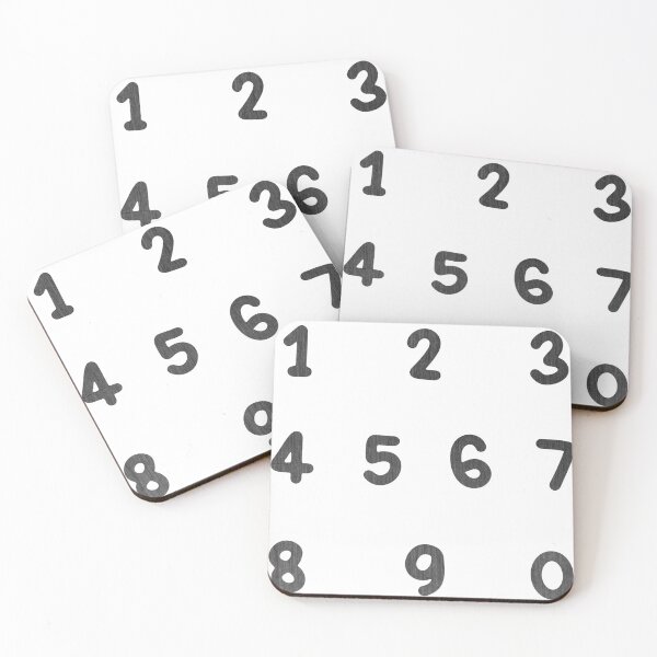 Item preview, Numbers designed and sold by Paper Drip.