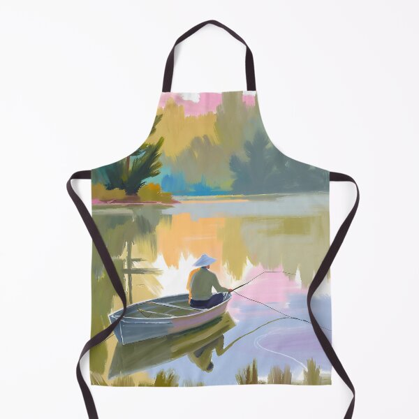 Item preview, Zen Fishing at Sunrise 6 designed and sold by AlinaSCorner.