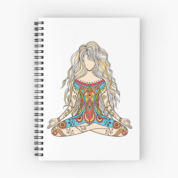Item preview, Yoga Goddess in Lotus Meditation Position with Gyan Hand Mudra designed and sold by ShaktiAmara.